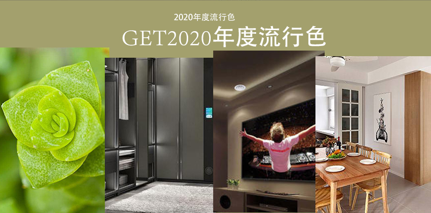 2020年秋冬流行色，板材花色你看好哪款？